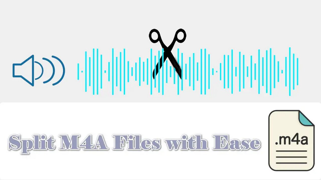 How to Split an M4A File into Parts Easily on PC?