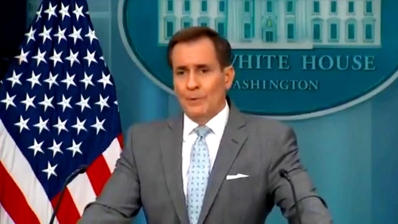 John Kirby, Pentagon Spokesman, Reacts to jEEWs Murdering 3 British Aid Workers