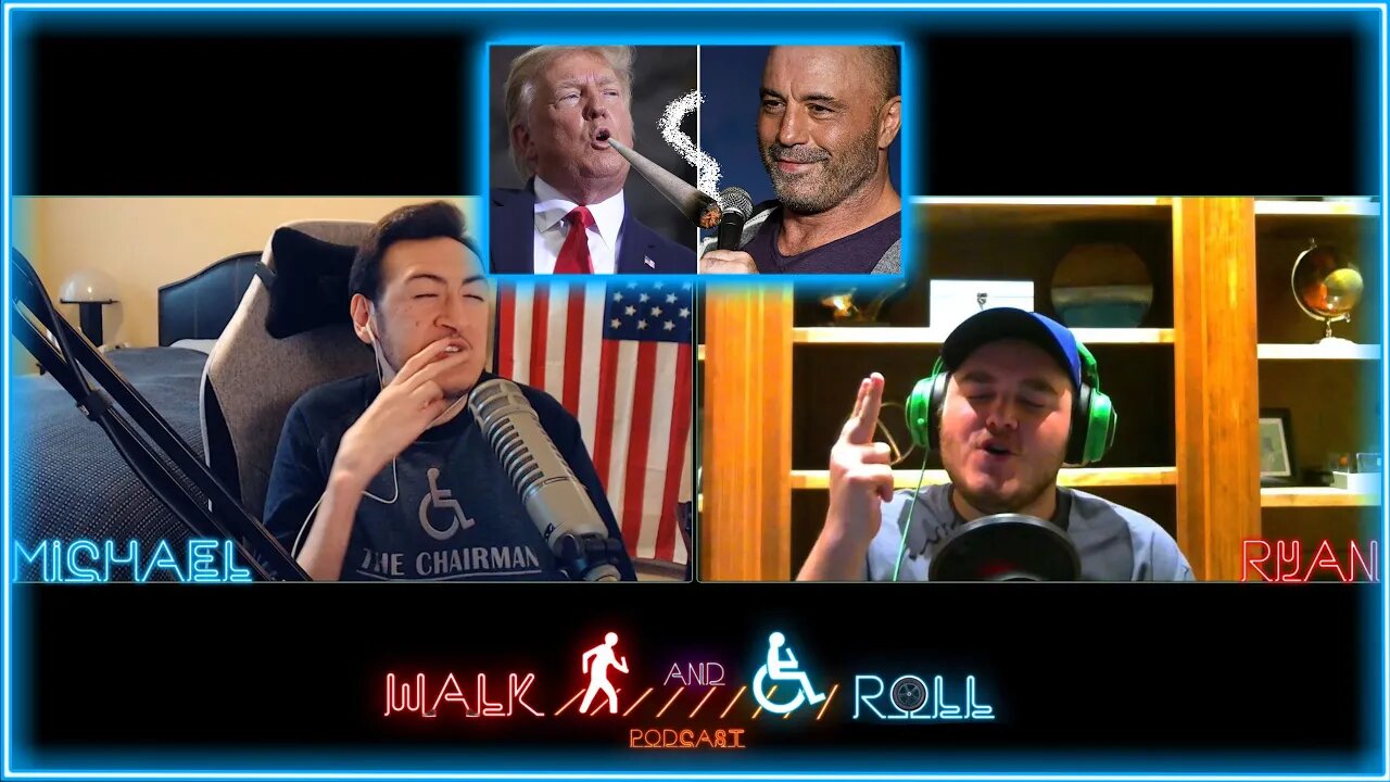 Trump On Joe Rogan's Podcast | Walk And Roll Podcast Clip