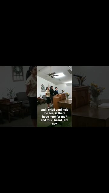 Beyond the cross. Felyn, Alicia and Anjelica