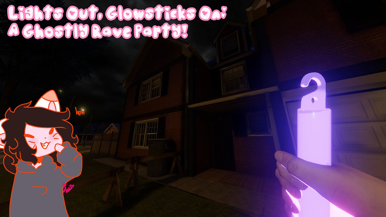 Lights Out, Glowsticks On: A Ghostly Rave Party!