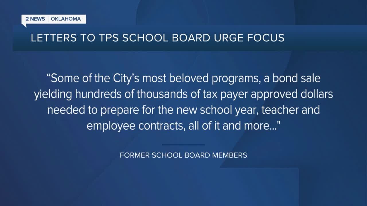 Letters to TPS Board urge focus