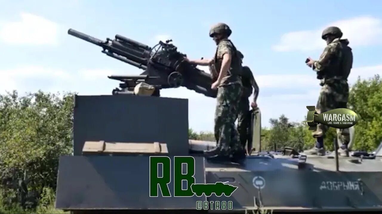 Russia uses automatic mortar 'Cornflower' at Kremennaya
