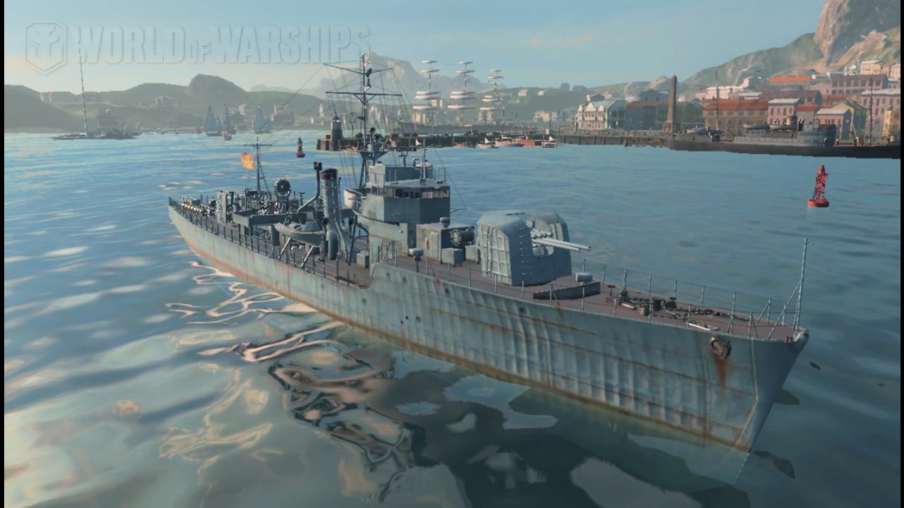 World Of Warships Gameplay #18 CHIKUMA JAPAN Tier I Cruiser