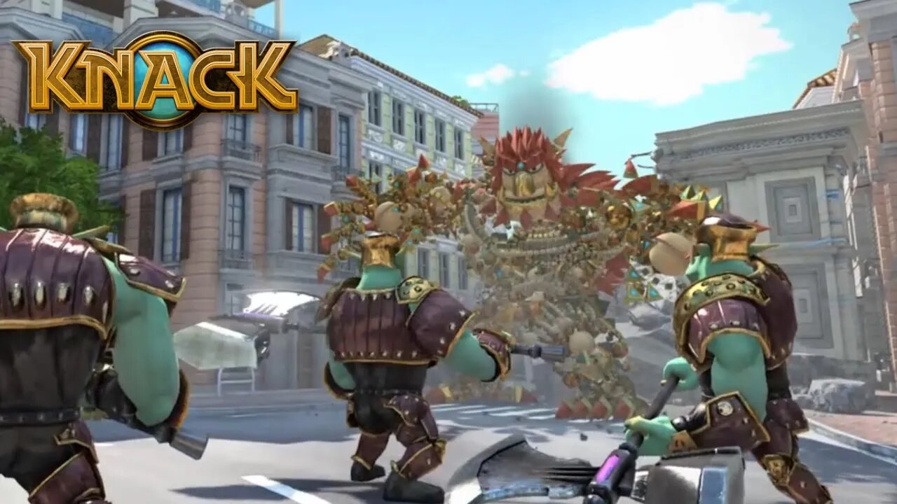 KNACKZILLA!!! (Knack - PS4)