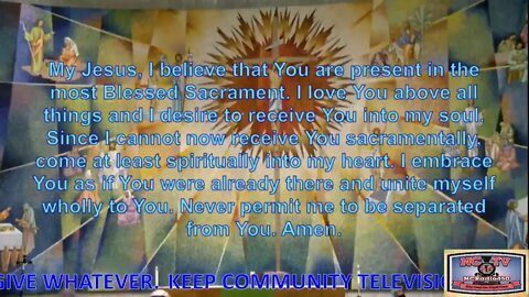 NCTV45 CATHOLIC MASS FROM HOLY SPIRIT PARISH (ST VITUS SATURDAY AUGUST 22 2020