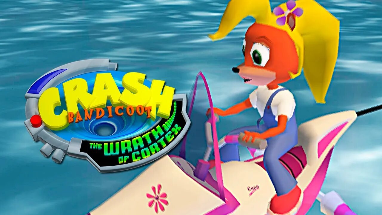 CRASH BANDICOOT THE WRATH OF CORTEX (PS2) #9 - Fase de neve com a irmã Coco! (Legendado em PT-BR)