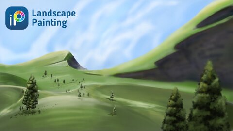 Landscape Digital Painting | Speedpaint - ibisPaint