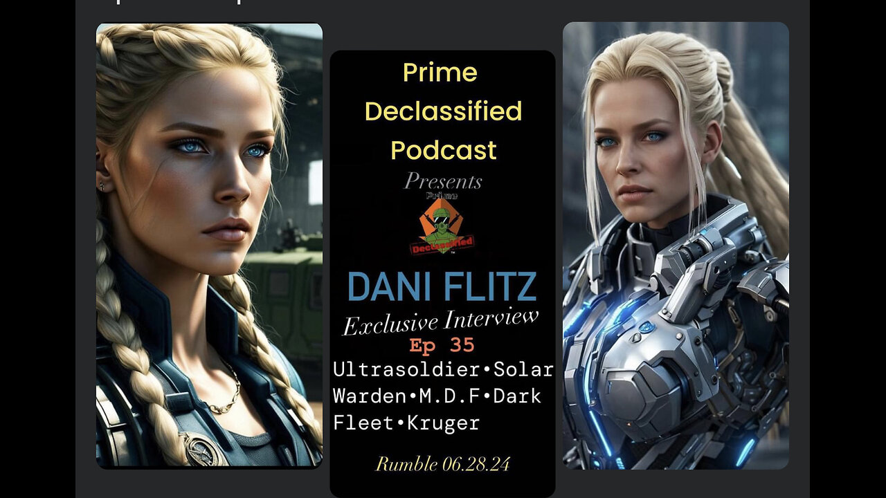 Ep 35 Dani Flitz - Ultrasoldier•Solar Warden•Dark Fleet•M.D.F.•Kruger