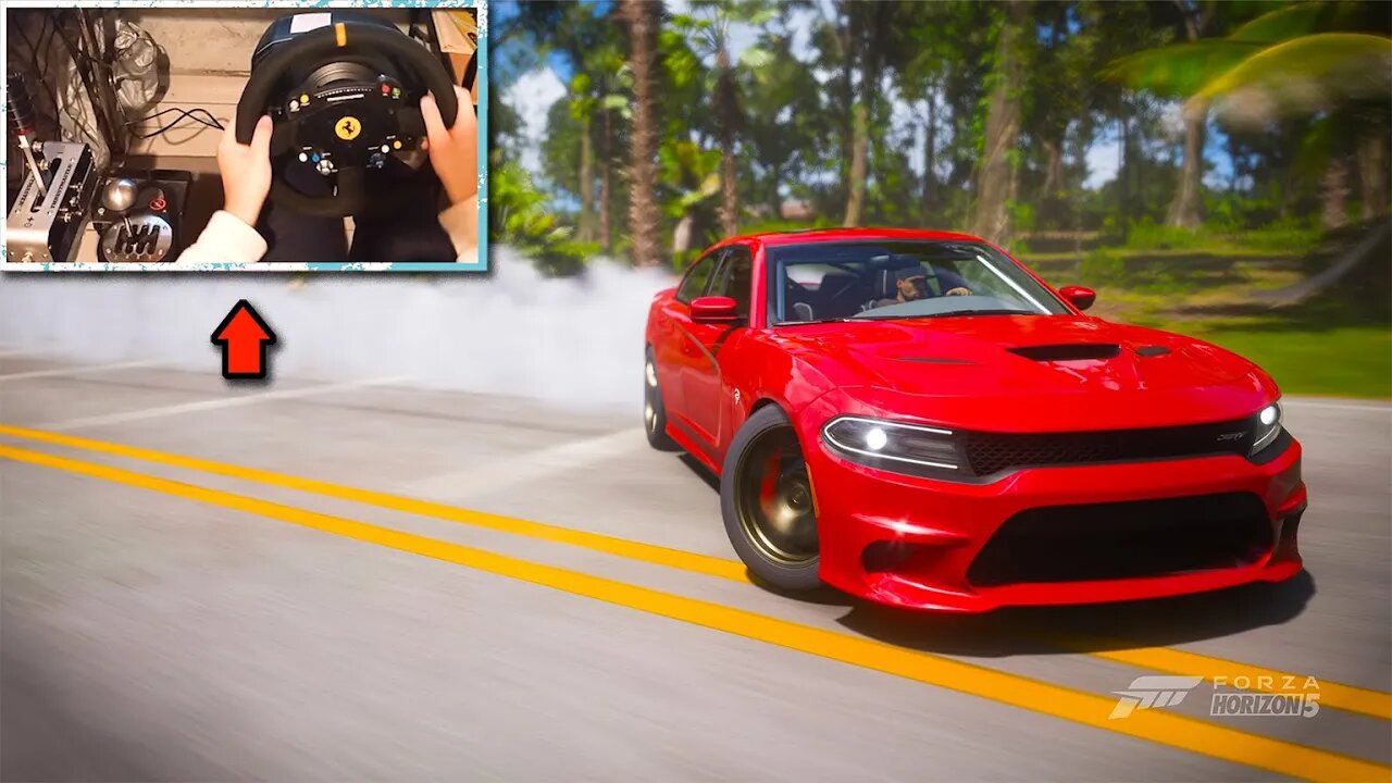 Dodge Charger SRT Hellcat | Forza Horizon 5 | Thrustmaster TS-PC