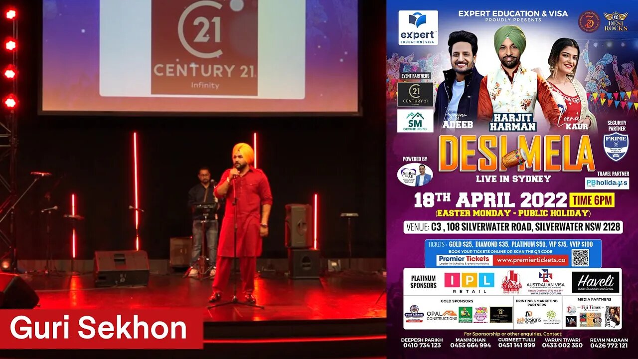 Guri Sekhon Performance | Desi Mela 2022