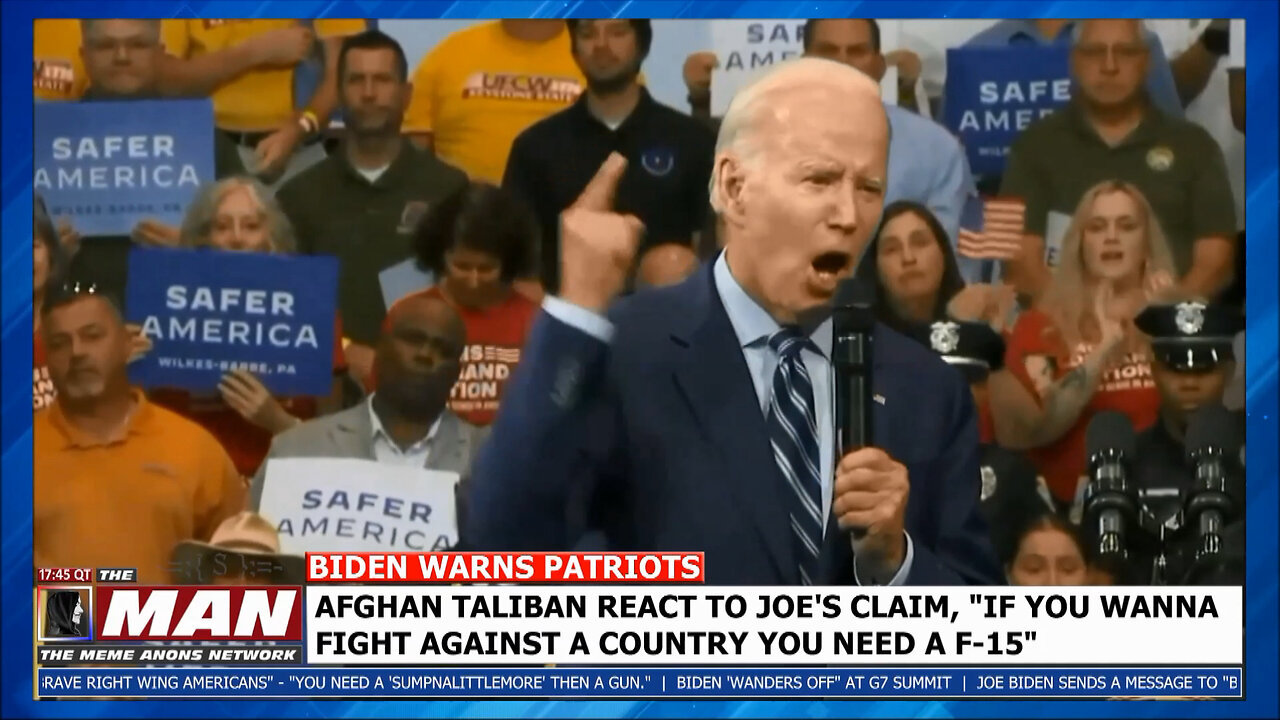 Biden Sends A Stern Message About Guns To US Patriots