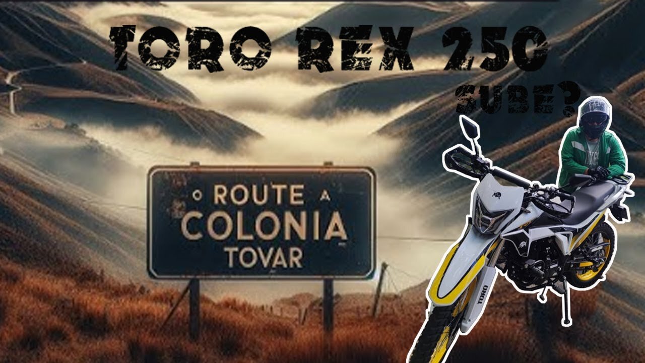 T1 TORO REX 250 VIA COLONIA TOVAR 👀😱 [DESDE VALENCIA A COLONIA TOVAR] | VENEZUELA 🇻🇪