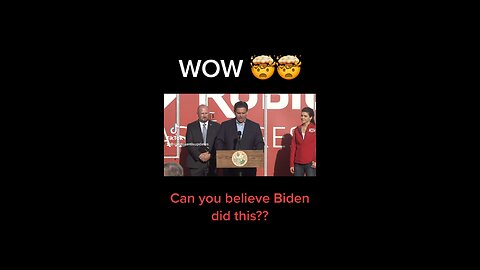 Can you believe Biden did this?? WOW…