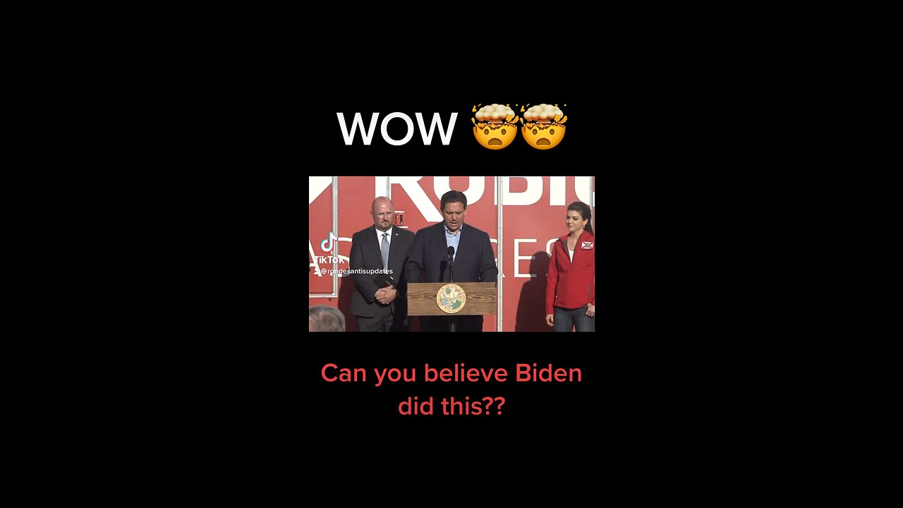 Can you believe Biden did this?? WOW…