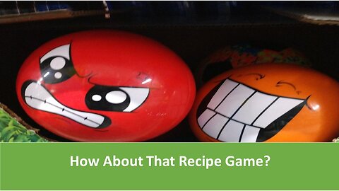 Professor Grumble Teaches Recipe Skill Lesson Part 1