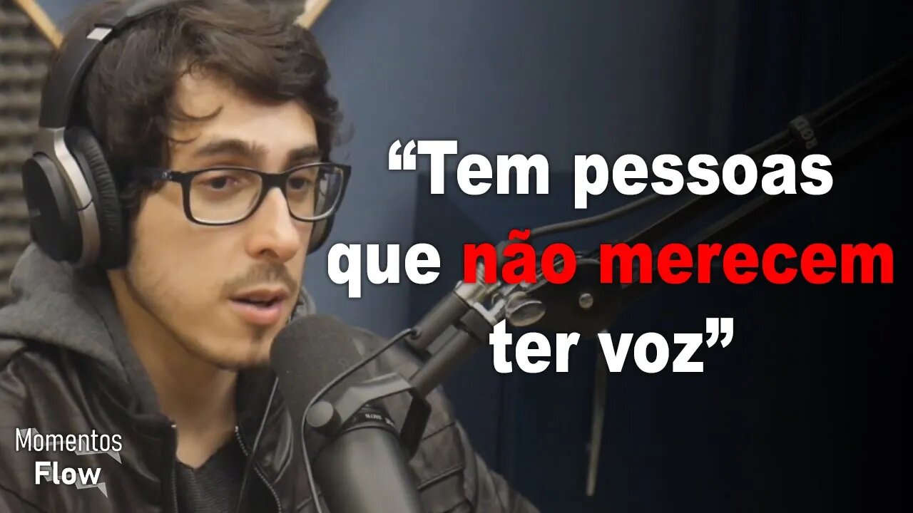 FELIPE CASTANHARI RECEBEU MENSAGEM PRA NÃO IR AO FLOW? | MOMENTOS FLOW