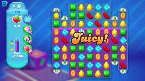 Candy Crush Soda Saga Level 176