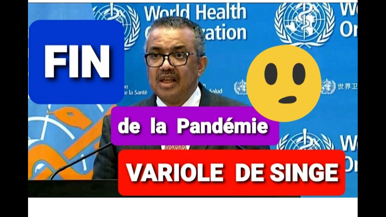 FIN DE LA PANDÉMIE VARIOLE DE SINGE 😳😱😷