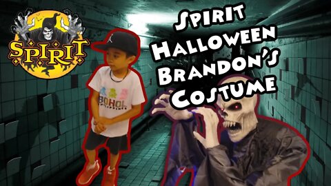 Spirit Hallowen Part 2 Brandon's Costume