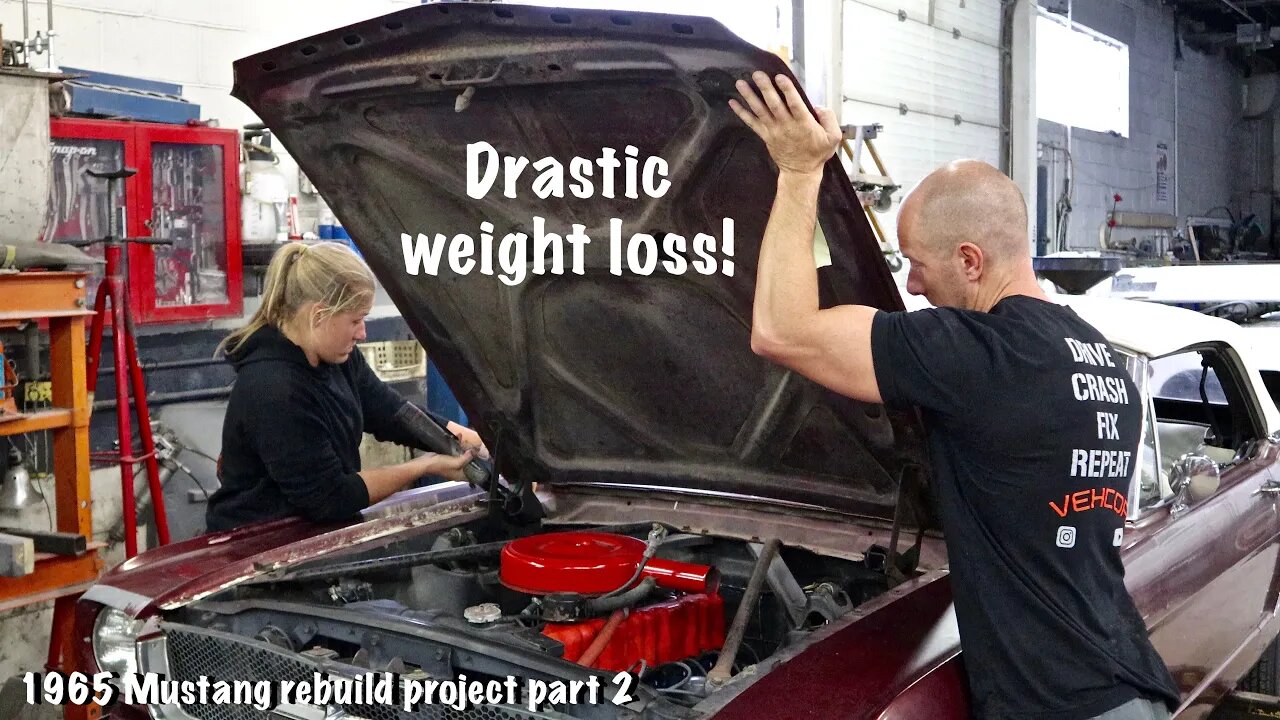 1965 Ford Mustang restomod rebuild project part 2