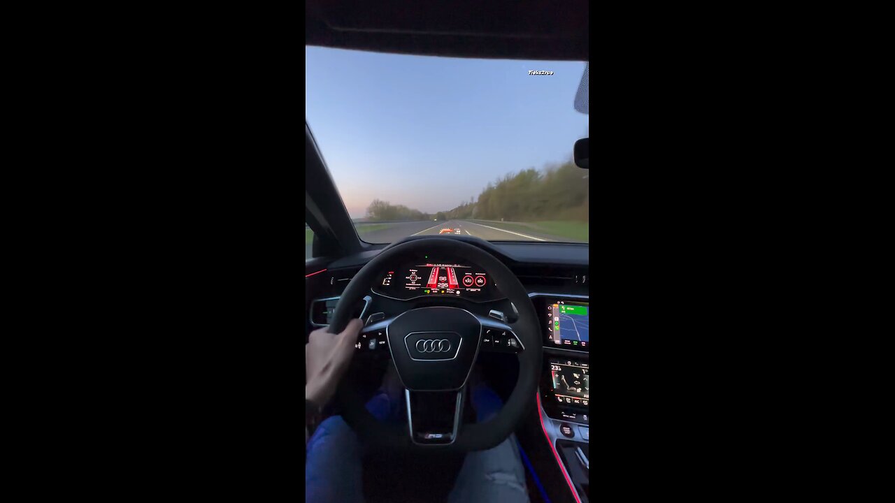 AUDI RS6 300KM/H + 🤯☠️🔥🔥🔥🔥