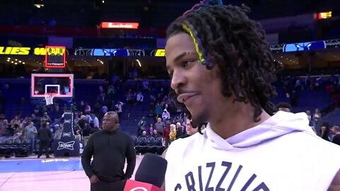 Ja Morant Talks about his RETURN, Postgame Interview