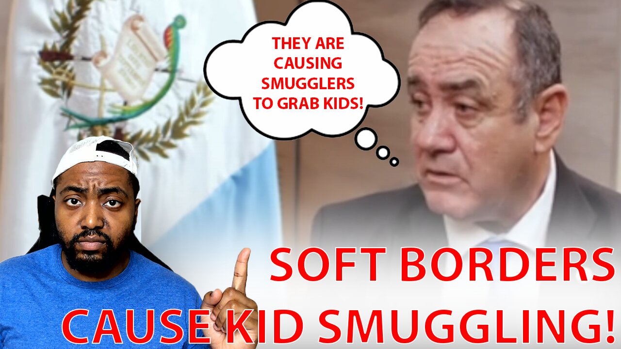 Guatemalan President RIPS Joe Biden & Kamala Harris For Causing Smugglers To Steal And Traffic Kids!