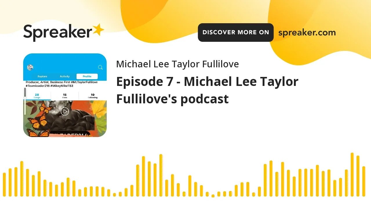 Episode 7 - Michael Lee Taylor Fullilove's podcast (made with Spreaker)