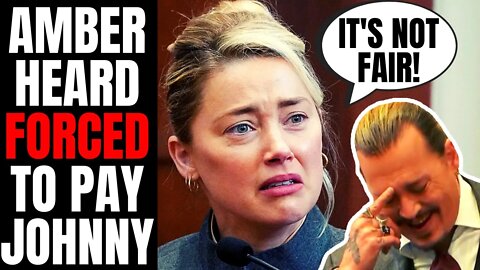 Amber Heard FORCED To Pay Johnny Depp Herself, Insurance REFUSES To Cover Her | Johnny Rubs It In!