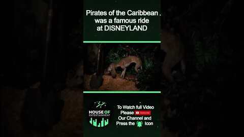 There is a Ride Named "Pirates Of the Caribbean" at DISNEYLAND #Shorts