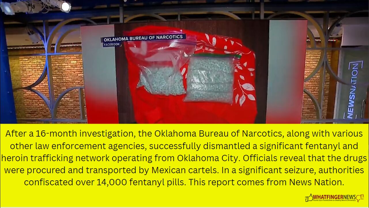 After a 16-month investigation, the Oklahoma Bureau of Narcotics, along with various