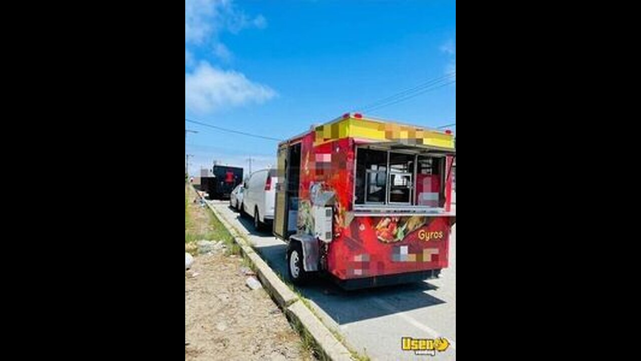 Permitted 2016 - 8' x 12' Dream Maker Kitchen Food Concession Trailer and Ford Truck for Sale