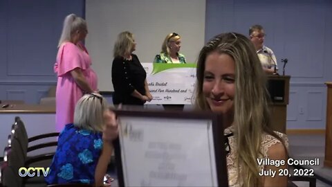 Village of Oxford Council 7-20-22