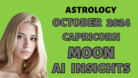 AI Reveals Capricorn's Home Revolution: October 2024 Full Moon Insights