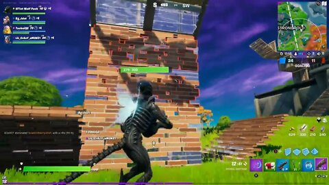 Buttermorph epic Squad Team Battle! 1st Place / Fortnite