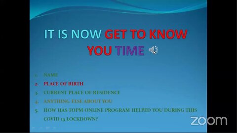 TOPM Ministry's Testimony