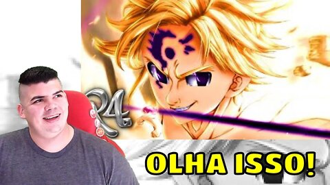 REACT Rap do Meliodas - O MEU PECADO (Nanatsu no Taizai) R4P LEVEL - MELHOR DO MUNDO