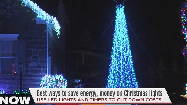 Best ways to save energy, money on Christmas lights