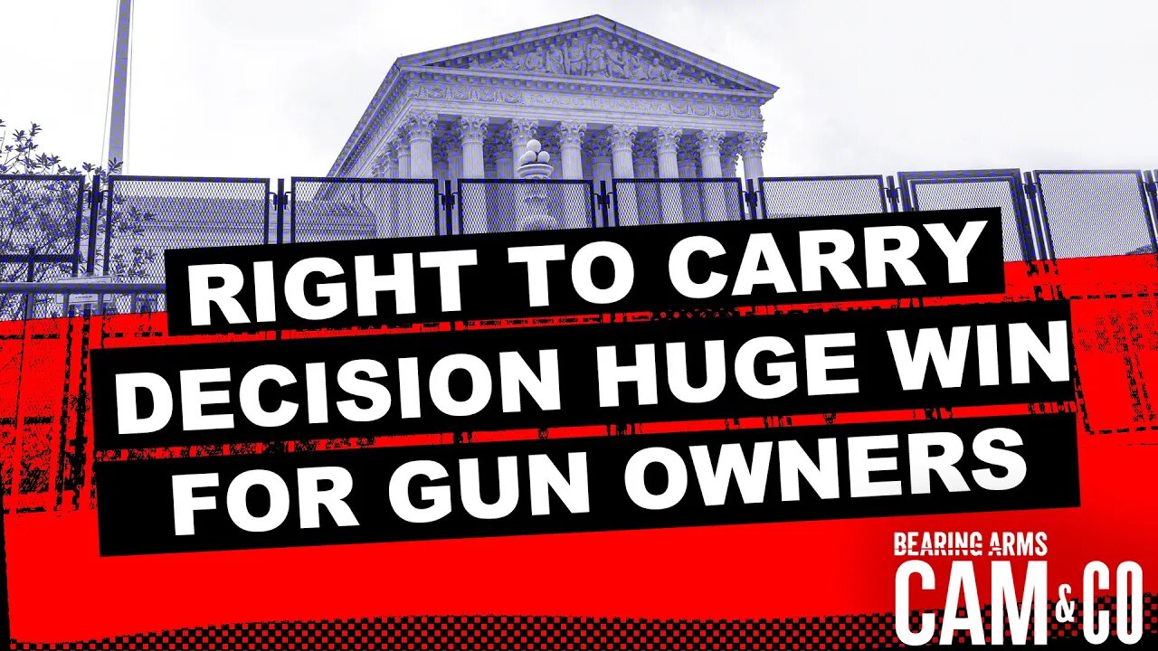 SCOTUS decision on right to carry is a huge win for gun owners