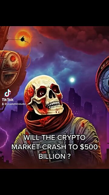 WILL THE CRYPTO MARKET CRASH TO $500 BILLION ?
