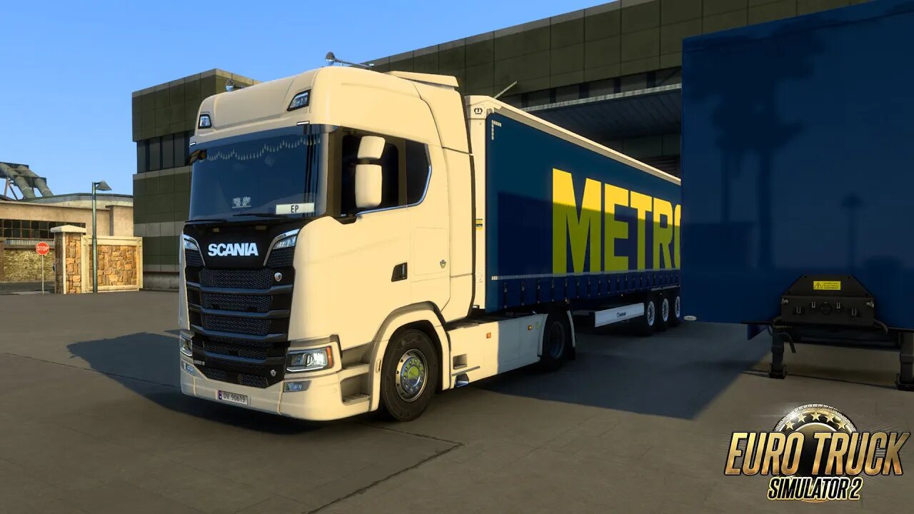 ETS2 Gameplay | Scania 650 S | Turin to Milan | Used Packaging 20t