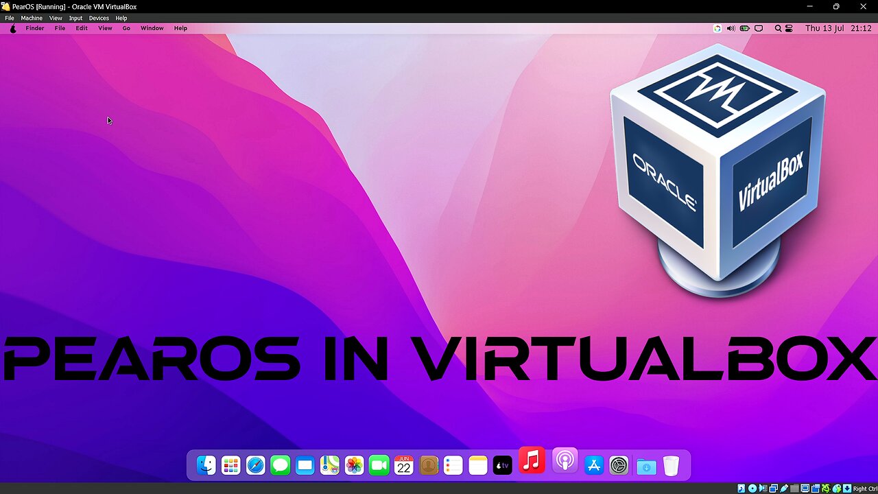 How to Install PearOS in VirtualBox