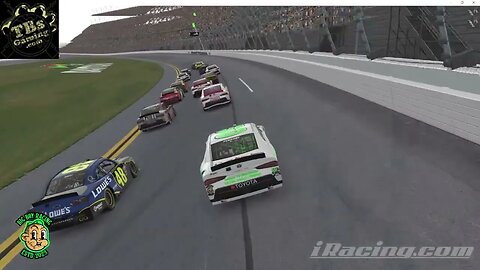 Not sure what really happened here. I was in the back :) #iracing #simracing #bigboyracing #nascar