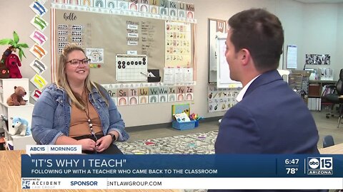 Chandler teacher talks challenges, passion for the job