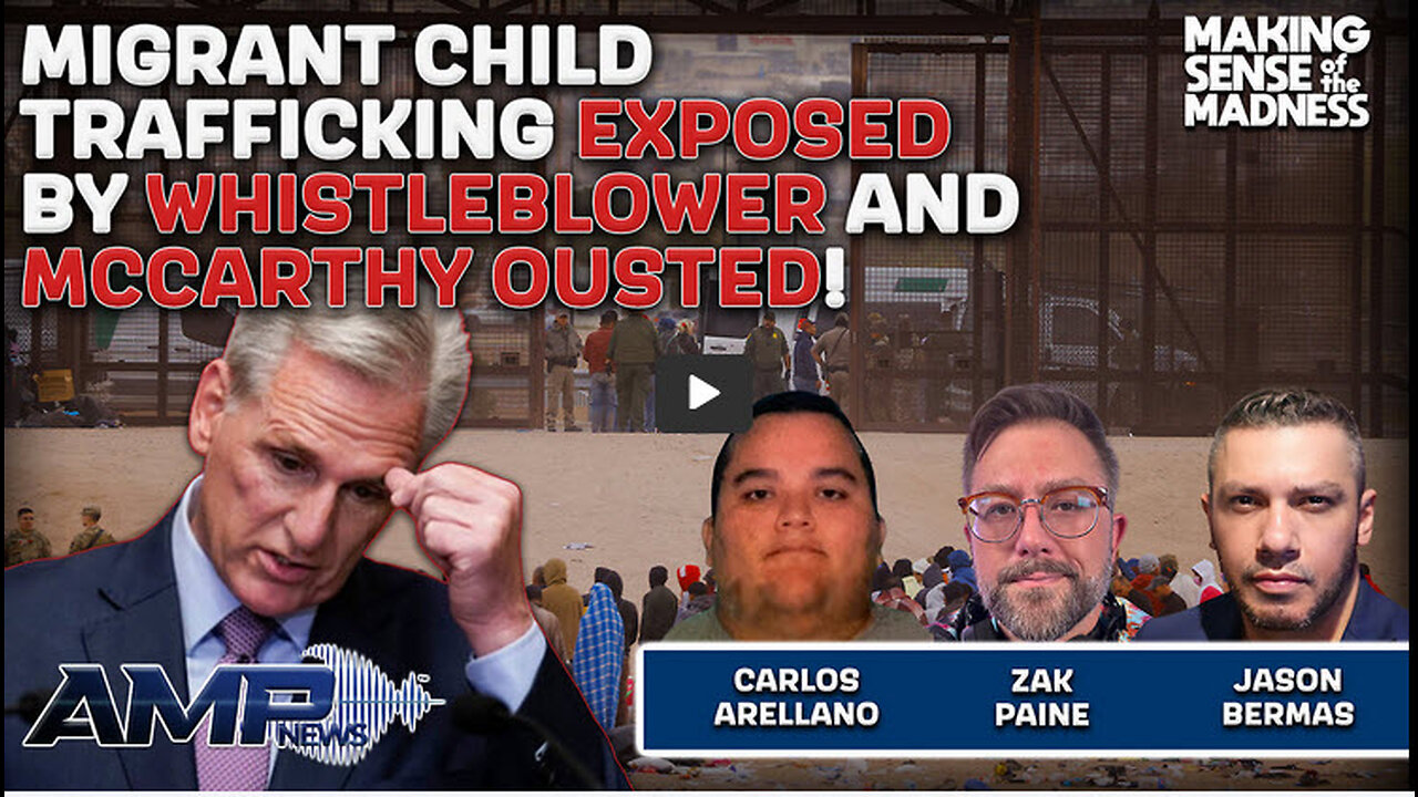 Migrant Child Trafficking Exposed By Whistleblower And McCarthy OUSTED!!! | MSOM Ep. 844