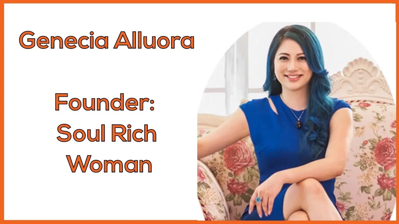 Genecia Alluora - former Miss Singapore & Founder of Soul Rich Woman