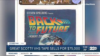 Back to the Future VHS tape sold for $75,000