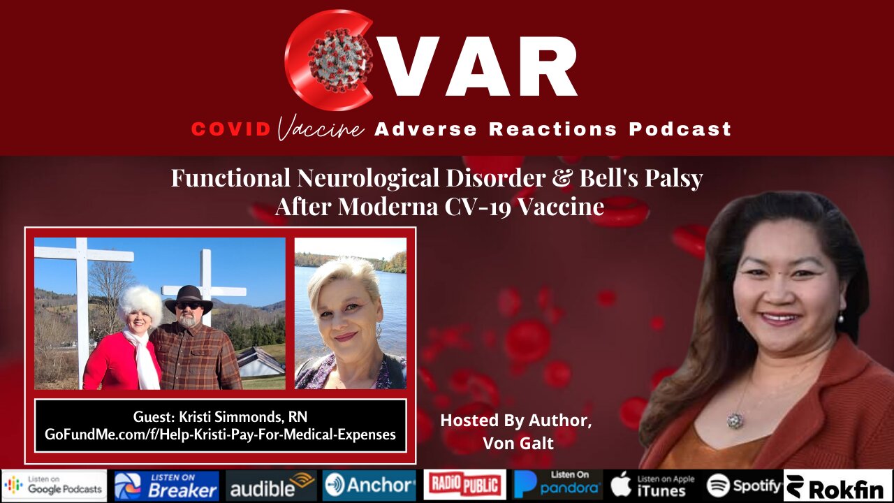 Functional Neurological Disorder & Bell's Palsy After Moderna CV-19 Vaccine - Kristi Simmonds