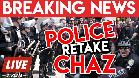 LIVE - Seattle Police Pushing People Out of CHOP/CHAZ